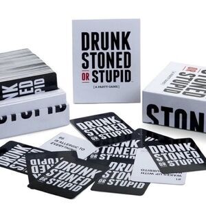 Drunk Stoned Or Stupid A Party Game Easy Fun Card Game 250 Cards